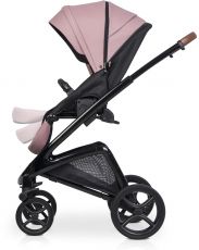 Дитячий візочок 2 в 1 Riko XD Black Edition 03 Energy Pink